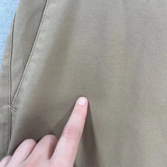 34 Heritage Pants Mens 32x32 Brown Verona Mid Rise Slim Leg Chino Stretch Casual - Picture 5 of 16